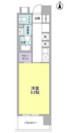 AXIS元住吉 間取り